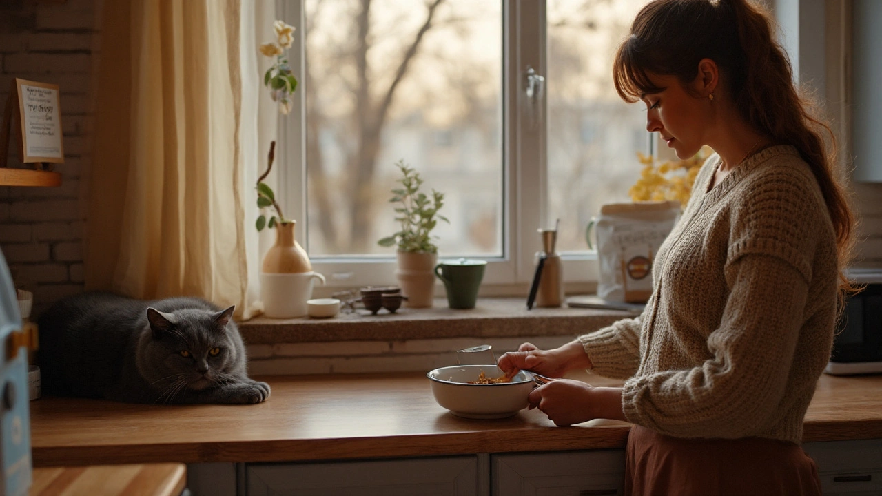 Как безопасно менять корм: шаги, формулы, примеры