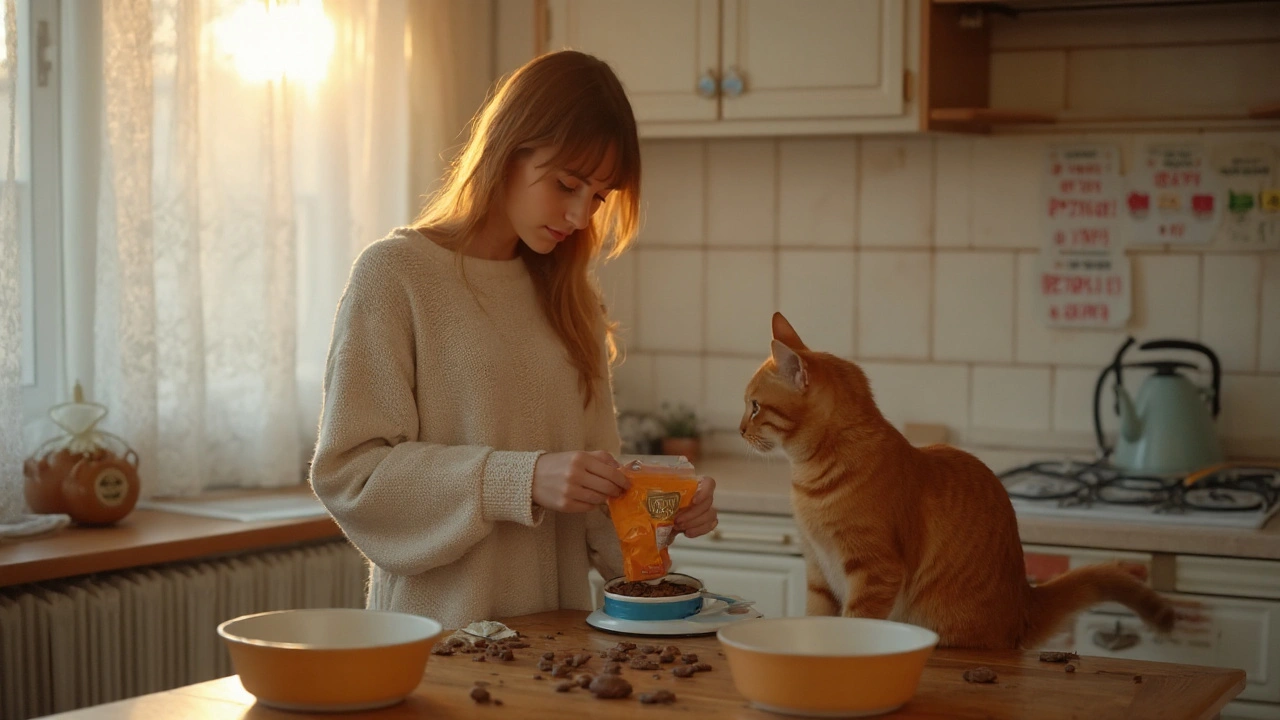 Нужно ли давать кошке влажный корм каждый день: нормы, плюсы и схема кормления