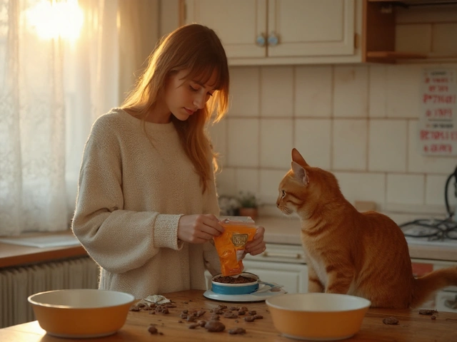 Нужно ли давать кошке влажный корм каждый день: нормы, плюсы и схема кормления