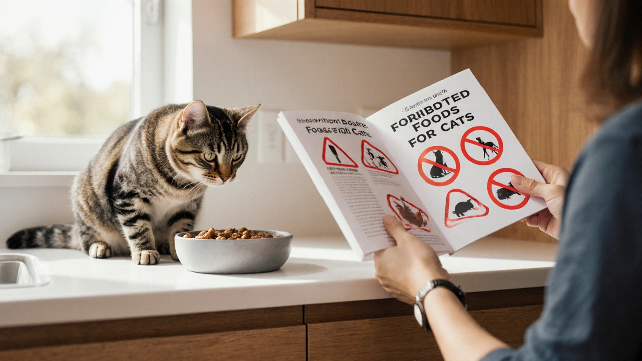 Запрещённые продукты для кошек: что нельзя давать ни в коем случае
