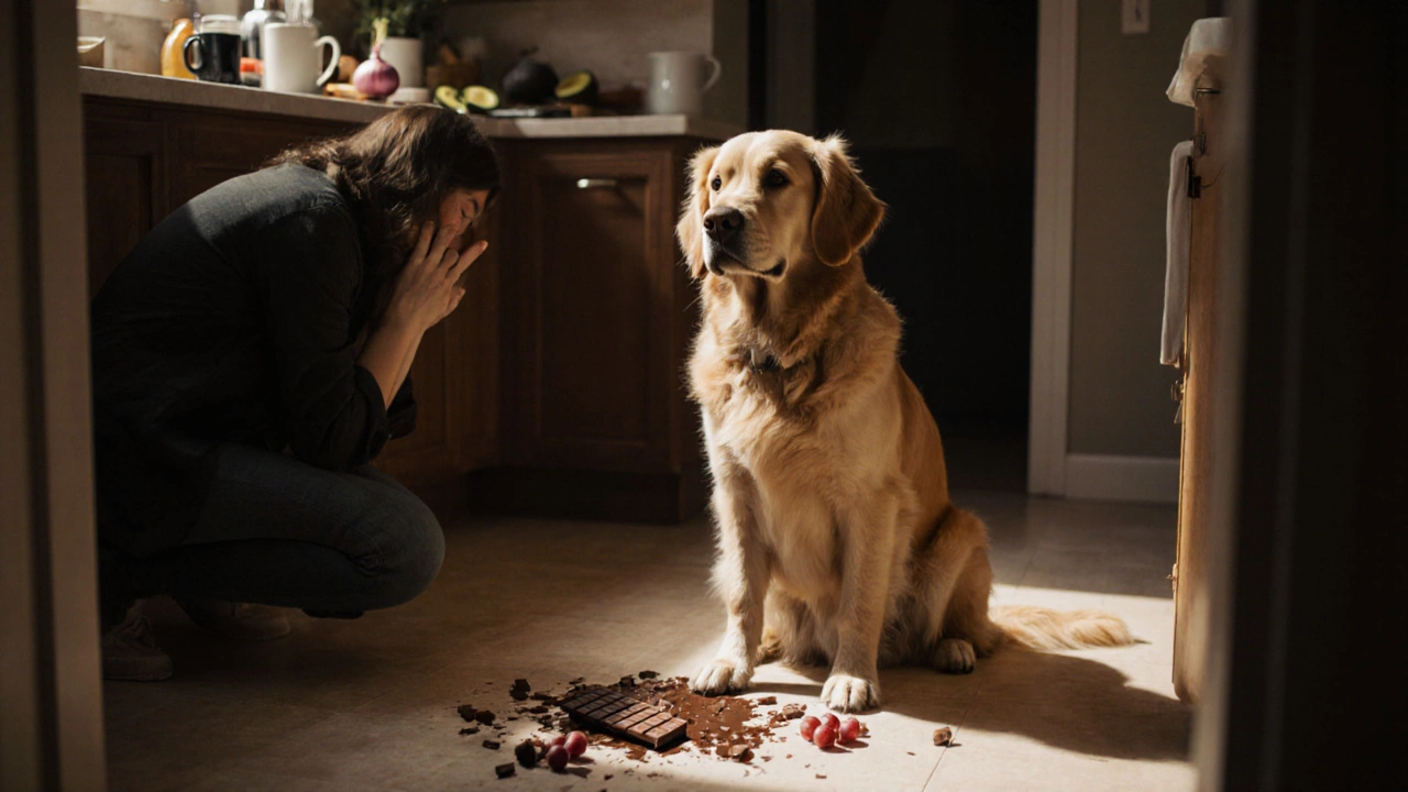 Какие 13 человеческих продуктов токсичны для собак?