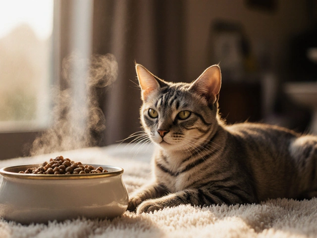 Что может соблазнить больную кошку поесть?