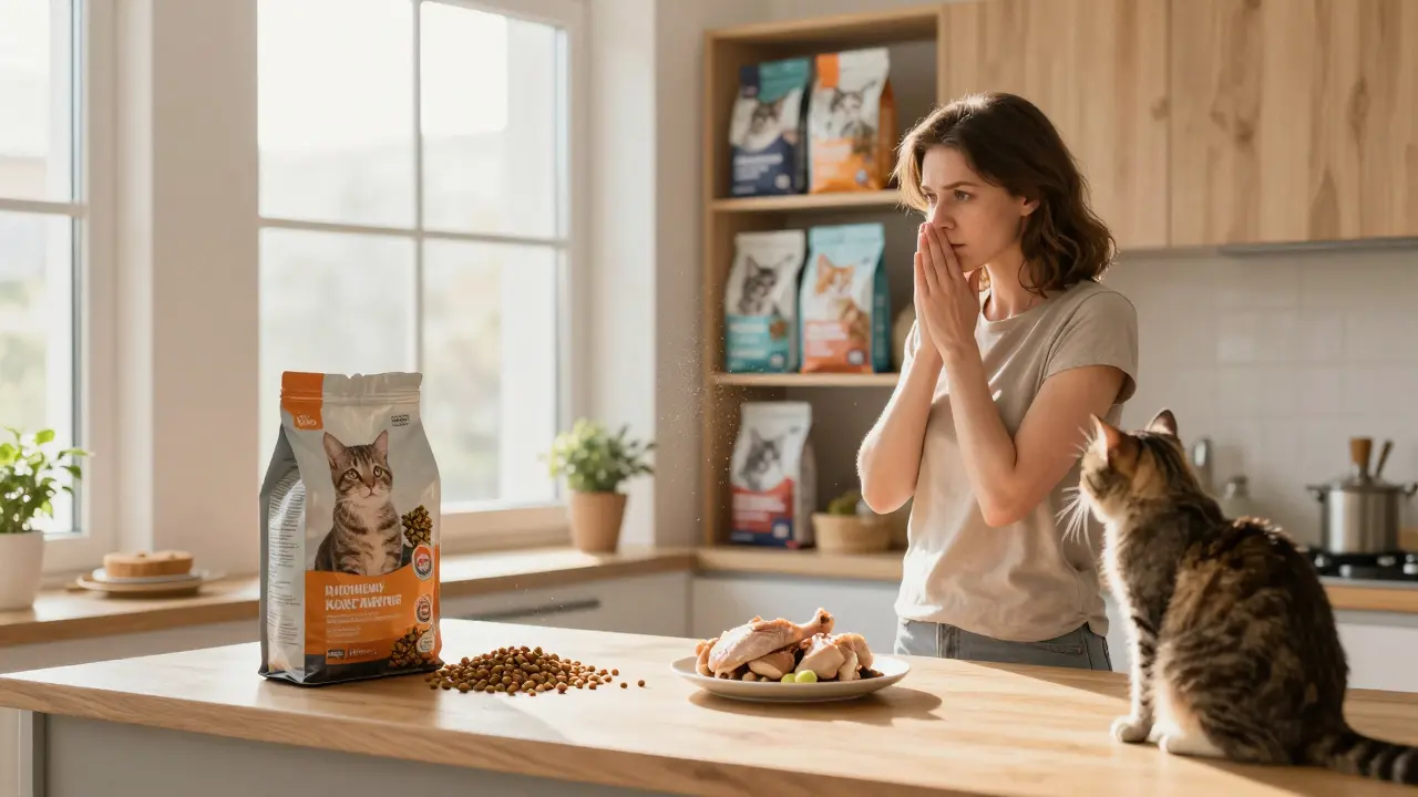 Чем лучше кормить кошку: сухим кормом или натуральной едой?