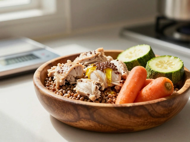 Сколько каши с мясом давать собаке: точные нормы по весу и возрасту