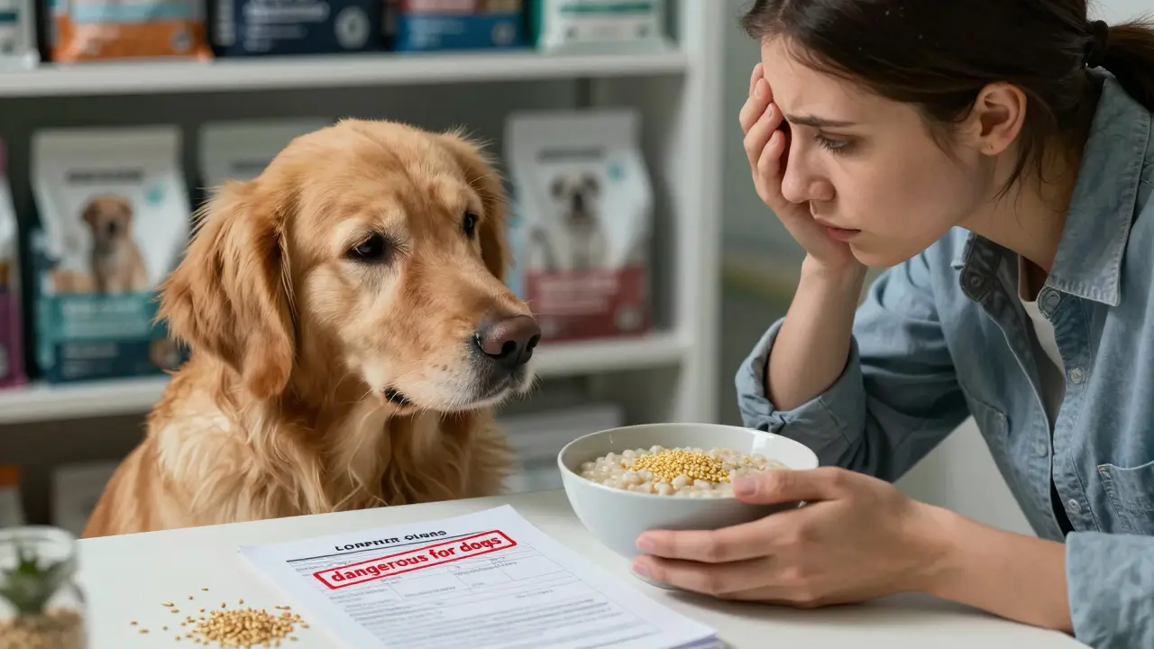 Какую крупу нельзя варить собаке: список опасных злаков и что вместо них давать