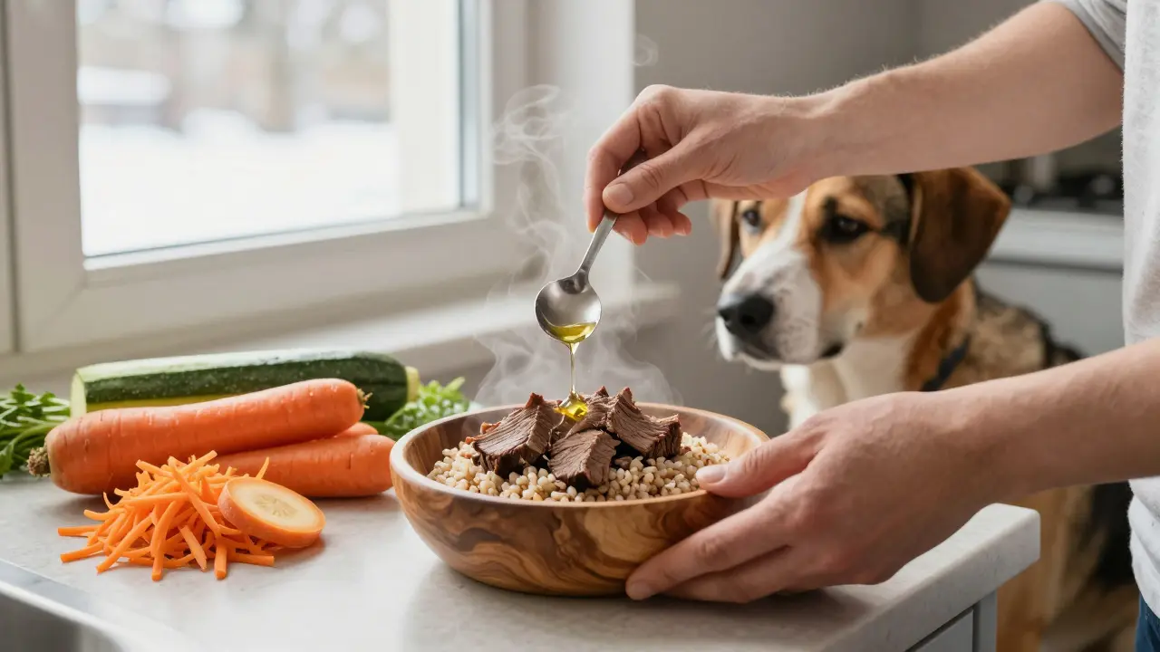 Можно ли кормить собаку кашей с мясом: правильные пропорции и опасности