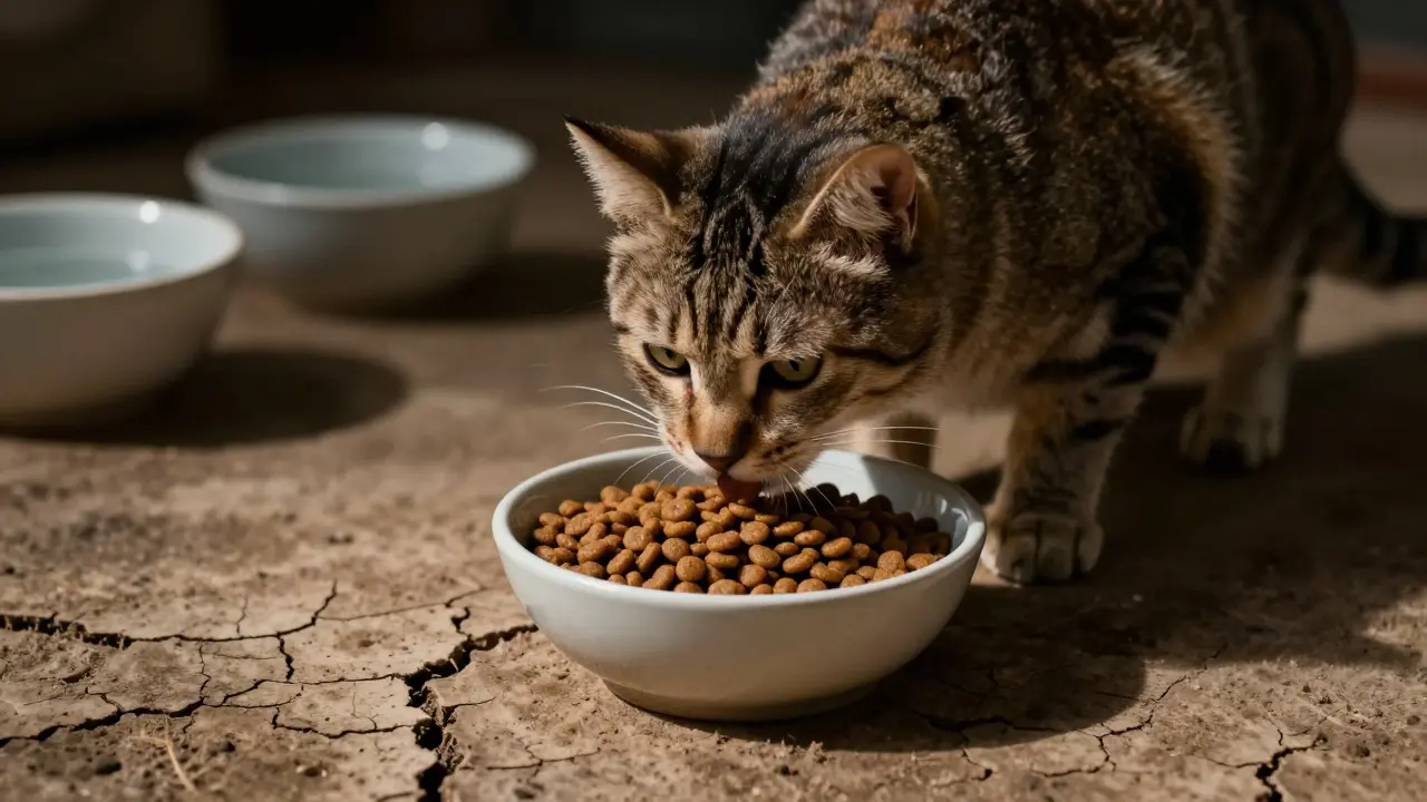 Можно ли кошку всё время кормить сухим кормом?