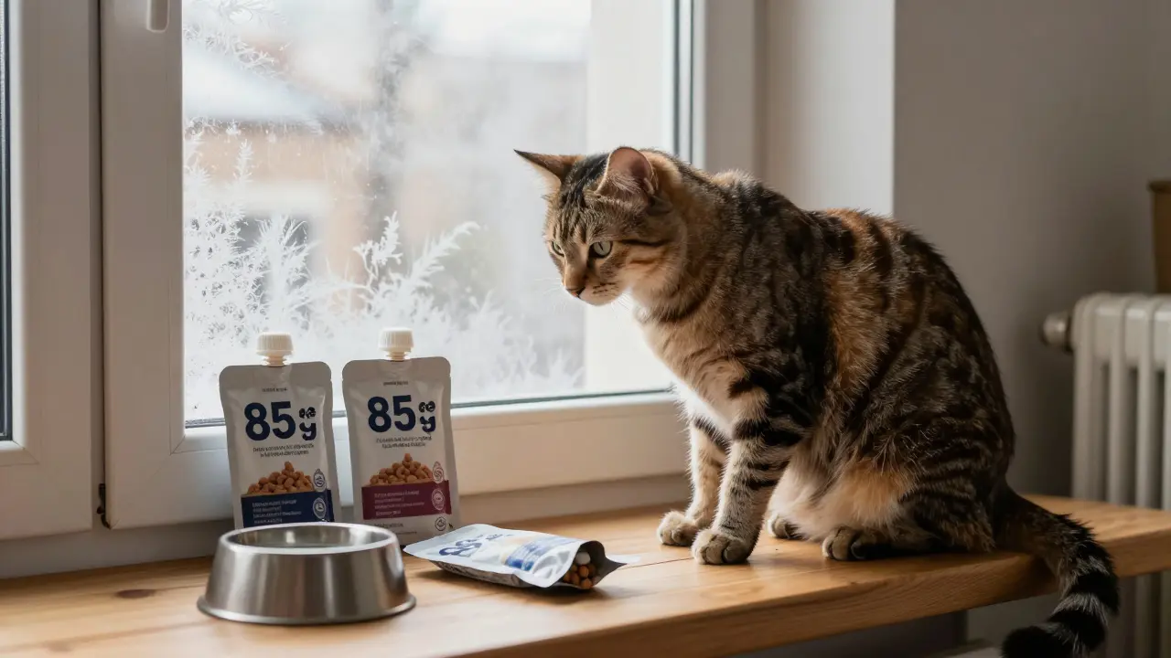 Сколько пакетиков влажного корма нужно давать кошке в день?