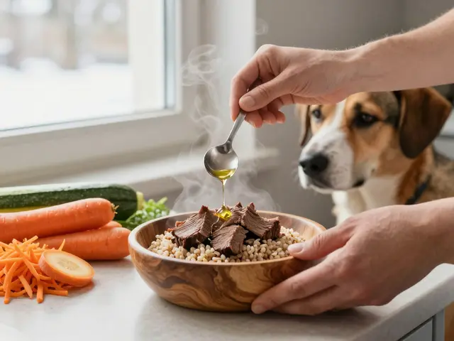 Можно ли кормить собаку кашей с мясом: правильные пропорции и опасности