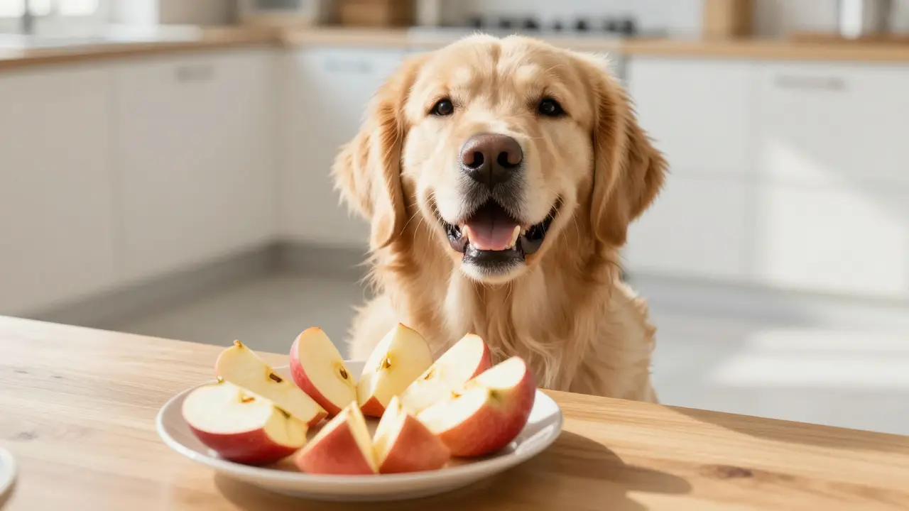 Можно ли собакам яблоки: польза, вред и правила кормления