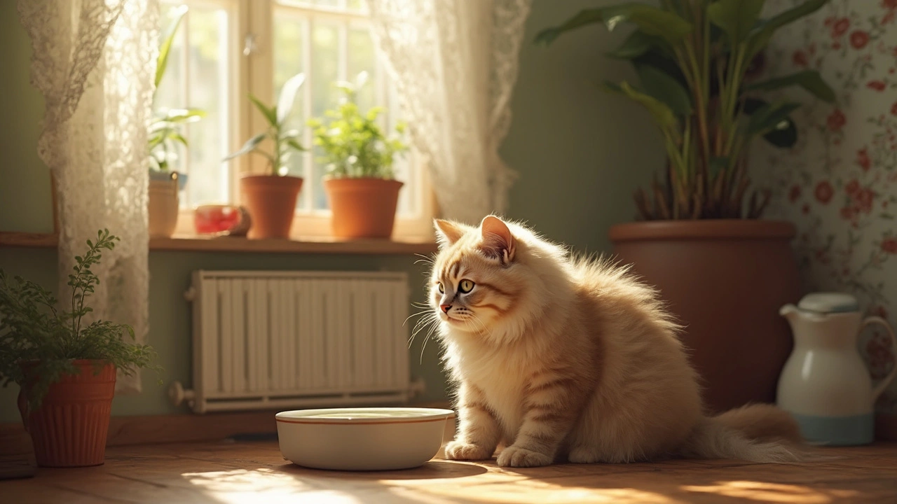 Что пьют коты: вода, молоко или что-то еще?